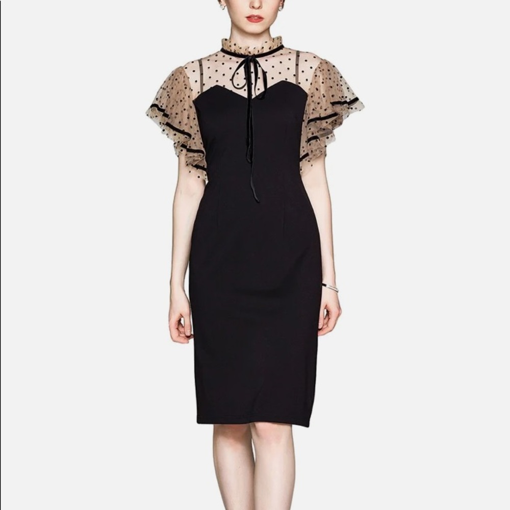 Tina , Cap Sleeve, Midi dress, Size 6